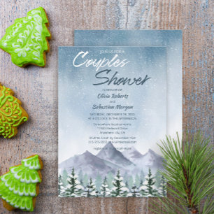 Invitación Ducha de Parejas Forestales de Montaña Nevada de I