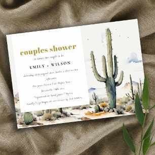 Invitación Ducha de Parejas Parroquiales del Desierto de Boho