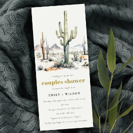 Invitación Ducha de Parejas Parroquiales del Desierto de Boho