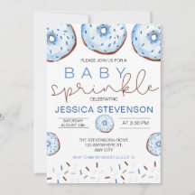 Ducha de Sprinkle de Donas de Acuarela para Bebe 