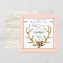 Ducha floral de la niña de Rubor de la asta