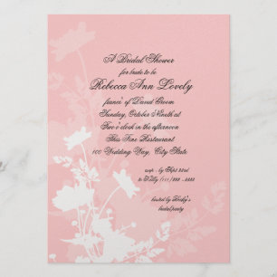 Invitación Ducha Floral Wedding