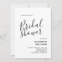 Ducha Minimalista de novias Boho simple
