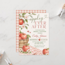 Invitación Ducha Nupcial Appley EVER AFTER