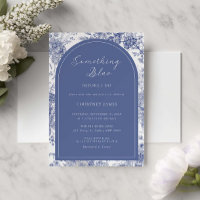 Ducha nupcial azul azul de tela azul francesa