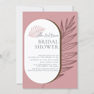Invitación Ducha nupcial con guion asquerosa mínima