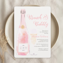 Ducha nupcial de Brunéi y Bubbly Champagne