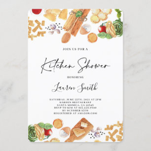 Invitación Ducha nupcial de cocina