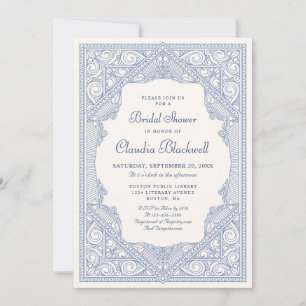 Invitación Ducha nupcial de cuento de hadas para libros
