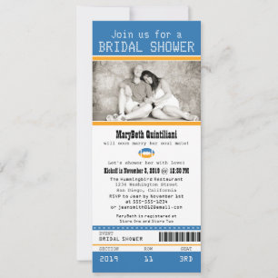 Invitación Ducha nupcial de fútbol