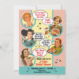 Invitación Ducha nupcial de la esposa del hogar