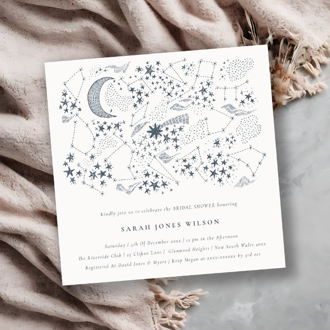Invitación Ducha nupcial de la luna de la noche de estreno de (Subido por el creador)