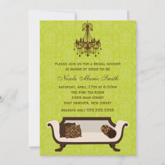 Invitación Ducha nupcial de Moda