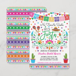 Invitación Ducha nupcial Fiesta / No hay tiempo para la siest