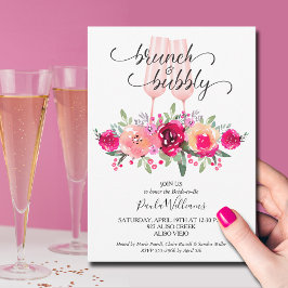 Invitación Ducha nupcial floral de Brunch and Bubby