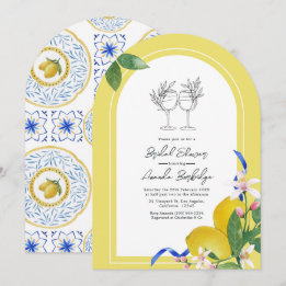 Invitación Ducha nupcial italiana "La Dolce Vita"