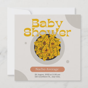 Invitación Ducha nupcial media de Nacho Azul de la Marina 