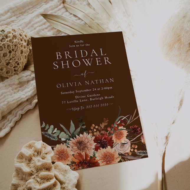 Invitación Ducha nupcial moderna y rusa (Subido por el creador)