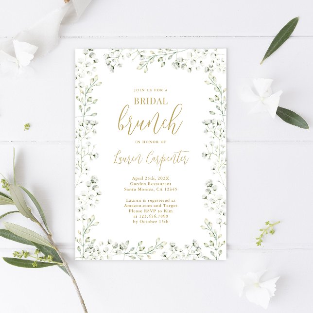 Invitación Ducha nupcial respiratoria del bebé (Subido por el creador)