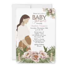 Ducha para Bebé de Mamá Esperada en Rosa Rubor