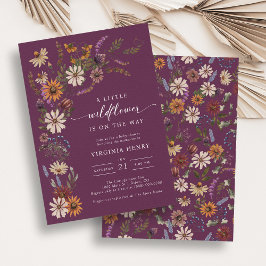 Invitación Ducha para niños de Borgoña