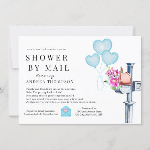 Invitación Ducha por correo Baby Shower