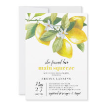 Ducha principal de brigada con limón