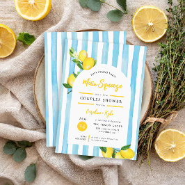 Invitación Ducha principal de verano de lémulos de verano