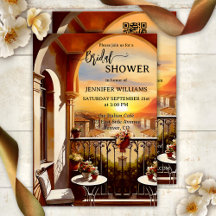 Ducha romántica de arte italiano