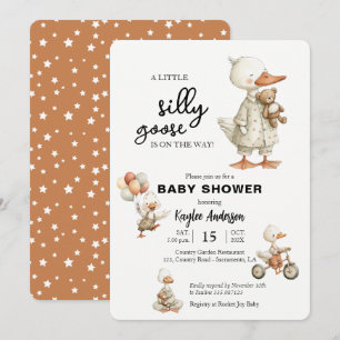 Invitación Ducha Silly Goose Baby
