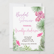 Ducha tropical de novias