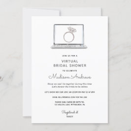 Invitación Ducha virtual de novias