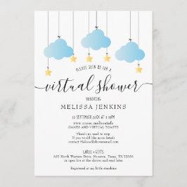 Invitación Ducha virtual en línea a distancia por correo