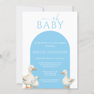 Invitación Duck Baby Shower