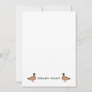 Invitación Duck Stationary