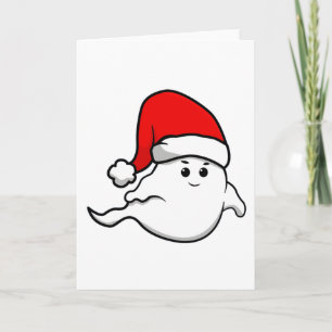 Invitación duende de navidad feo fantasma santa claus espeluz