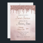 Invitación Dulce 16 Dieciséis Rosas de la fiesta de los cumpl<br><div class="desc">Este diseño se creó a través del arte digital. Puede ser personalizado en el área de proporcionar o personalizar eligiendo la opción de pulsar para personalizar y cambiando el nombre, las iniciales o las palabras. También puede cambiar el color y estilo del texto o eliminar el texto para un diseño...</div>