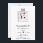Invitación Dulce 16 Fotografía de la Fiesta de Cumpleaños<br><div class="desc">Lleve una fabulosa y dulce fiesta de 16 años para su hija con esta impresionante invitación. Con un diseño de botellas de perfume rosa, esta invitación hará que su hija se sienta como la estrella del espectáculo. Con mucho espacio para la fecha, hora y ubicación del fiesta, esta invitación es...</div>
