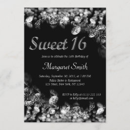 Invitación dulce a 16 diamantes