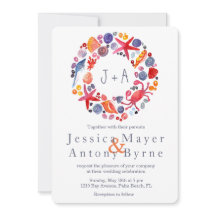 Dulce acuarela Nautical Wreath Beach Wedding