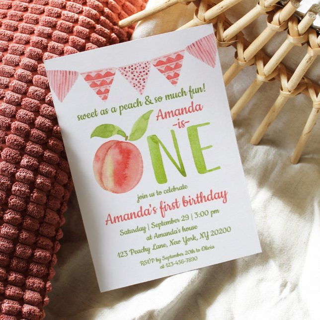 Invitación Dulce acuático como primer cumpleaños (Subido por el creador)