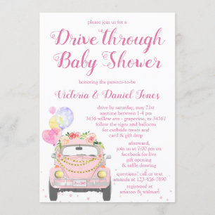 Invitación Dulce Baby Shower de Paso