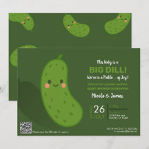 Dulce Baby Shower de Pepino Verde Big Dill