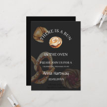 Dulce borde de encaje Cinnamon Roll Baby Shower