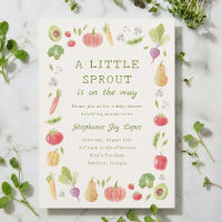 Dulce Brote en Camino Verduras Baby Shower