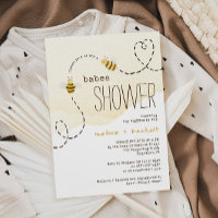 Dulce Bumblebee Parejas Bebé Ducha