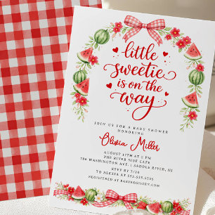 Invitación Dulce Cariño Fiesta de Cumpleaños de Sandía