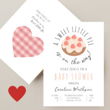 Dulce Chicas manuscritos Baby Shower