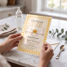 Dulce como puede ser abeja Baby Shower con código