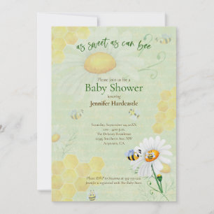 Invitación Dulce como puede ser Baby Shower